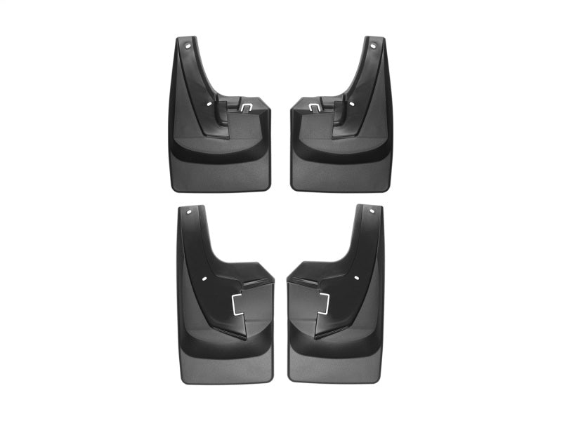 WeatherTech 2019+ Dodge Ram Truck 2500/3500 (No Fender Flares/Lip Molding) No Drill Mudflaps - Black