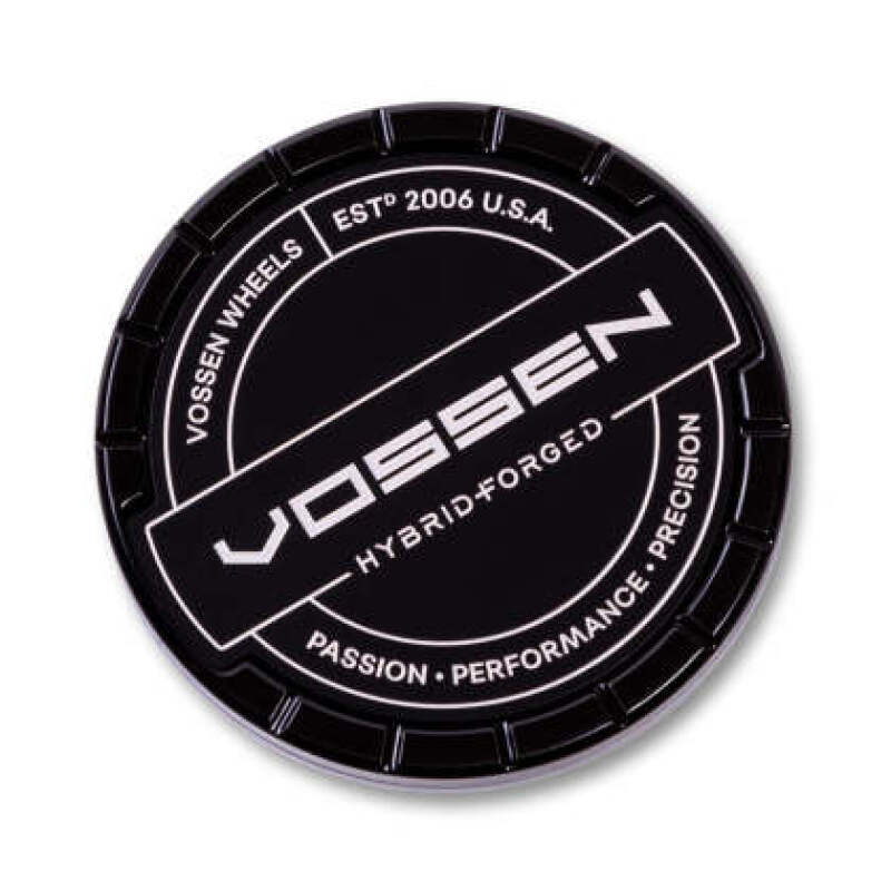 Vossen Billet Sport Cap 1.0 - Large - Hybrid Forged - Gloss Black