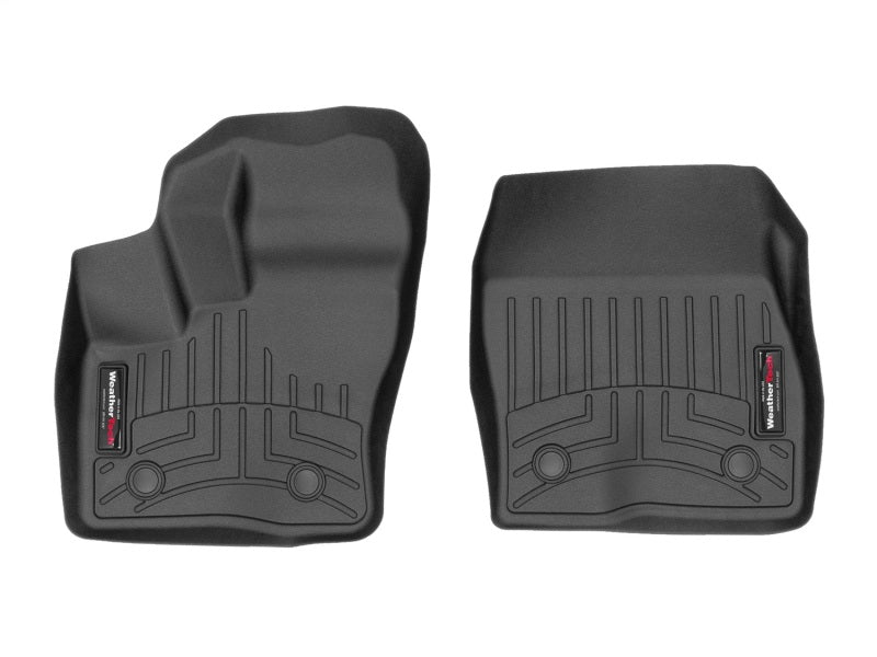 WeatherTech 2017+ Ford Transit Connect Vinyl Front FloorLiner - Black (Fits Wagons and Cargo Van)