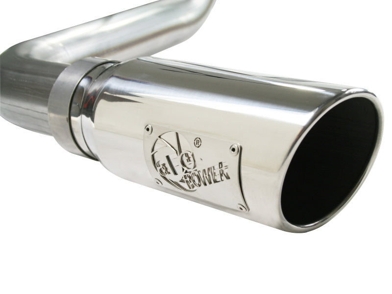 aFe MACH Force XP Exhaust Cat-Back SS-409 07-09 Toyota Tundra V8-5.7L w/ Polished Tip