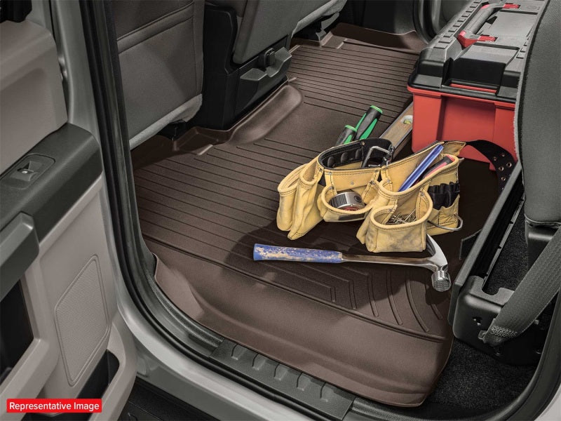 WeatherTech 17+ Porsche Cayenne Front FloorLiner - Black