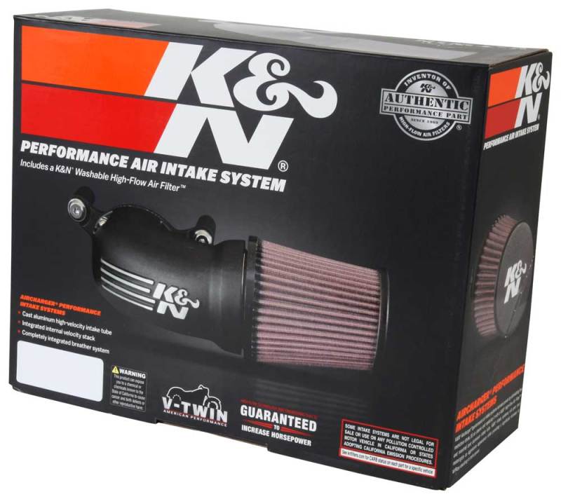 K&N 08-17 Harley-Davidson Touring Models Performance Air Intake System