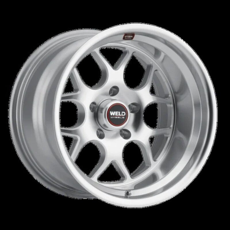 Weld Solana 22x9.5 / 6x139.7 BP / ET25 / 106.1mm Bore - Gloss Silver Machined Wheel