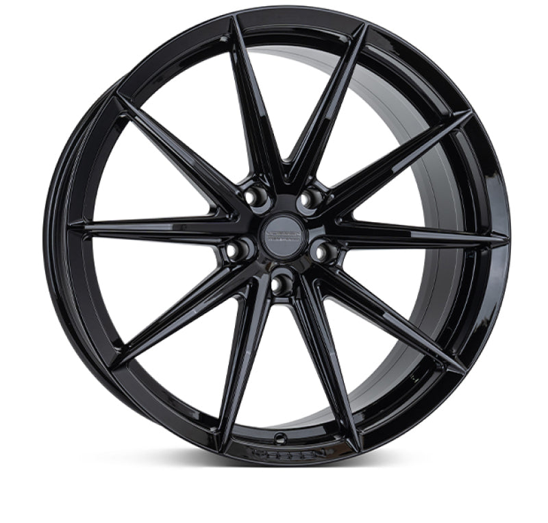 Vossen HFX-2 22x10.5 / 5x112 / ET25 / Deep Face / 66.5 - Gloss Black Wheel