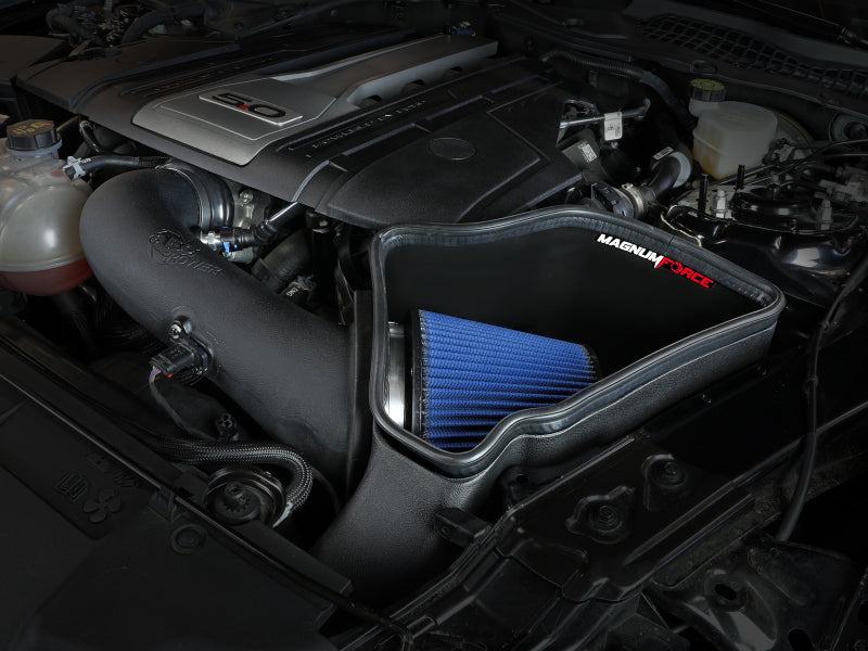 aFe Magnum FORCE Stage-2 Cold Air Intake System w/Pro Dry S Media 18-19 Ford Mustang