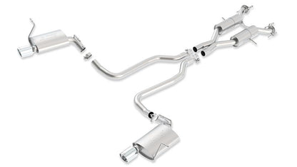 Borla 11-16 Jeep Grand Cherokee Limited/Laredo 5.7L 8cyl 4WD/RWD SS Catback Exhaust