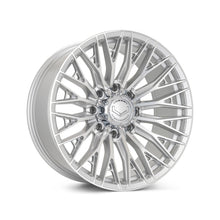 Vossen HFX-6 22x12 - 6x139.7 - ET-44 - Ultra Deep - 106.1 - Silver Polished Wheel