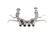 Corsa 23-25 Chevrolet Corvette C8 Z06 3in Valved Cat-Back Exhaust Muffler Delete Track Systemw/o Tip