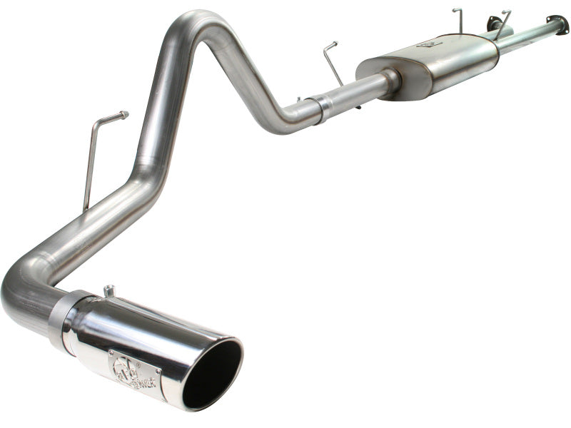 aFe MACH Force XP Exhaust Cat-Back SS-409 07-09 Toyota Tundra V8-5.7L w/ Polished Tip
