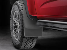 WeatherTech 2017+ Chevrolet Colorado No Drill Mudflaps - Black (ZR2 Model Only)