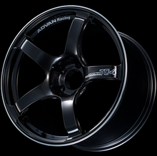 Advan TC4 18x9.5 +12 5x114.3 Racing Black Gunmetallic and Ring Wheel