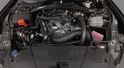 K&N 2024 Ford Mustang Ecoboost L4-2.3L F/L Turbo AirCharger - Cold Air Intake System