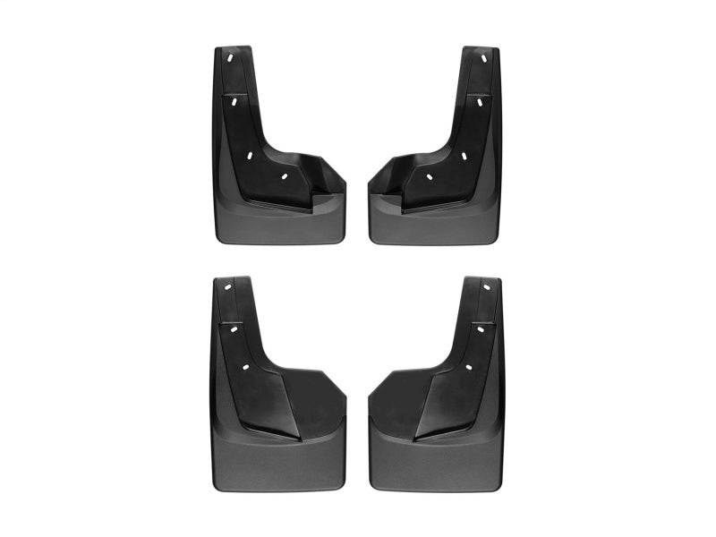 WeatherTech 2019+ Dodge Ram 1500 No Drill Mudflaps - Black