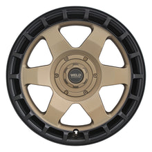 Weld Off-Road Ridge 17x9 - 5x114.3 / 5x127 BP - ET-12 - 78.1mm CB - Satin Bronze Wheel (Black Ring)