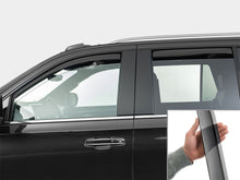 WeatherTech 21-25 Cadillac Escalade Front & Rear Side Window Deflectors - Dark Smoke