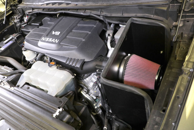K&N 17-18 Nissan Titan XD V8 5.6L AirCharger Performance Intake