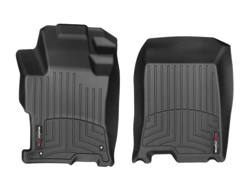 WeatherTech 08-12 Honda Accord Front FloorLiner - Black