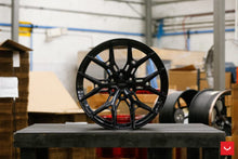 Vossen HF6-4 22x10 - 8x165.1 - ET-18 - Super Deep Face - 125.1 - Gloss Black Wheel