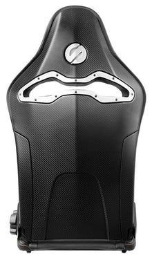 Sparco Seat SPX Special Edition Black/Red w/ Gloss Carbon Shell - Right