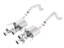 Borla 15 Chevy Corvette C7 ZO6 6.2L w/o AFM w/ NPP ATAK Quad RD RL IC Tips Center Rear Exit Exhaust