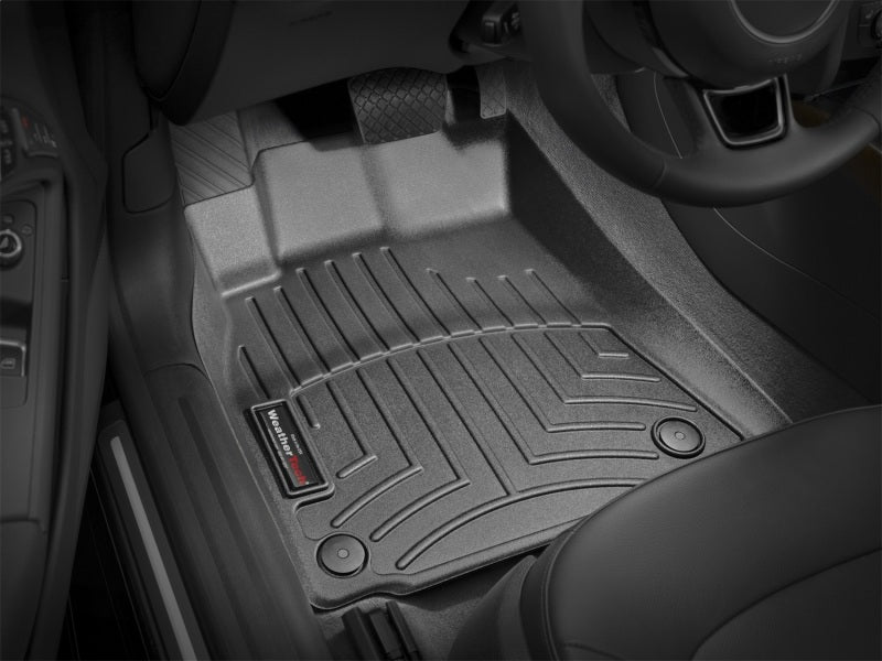 WeatherTech 09+ Audi A5/S5/RS5 Front FloorLiner - Black