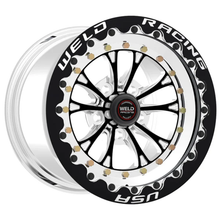 Weld Vitesse 17x10 / 5x4.5mm BP / 8in. BS Low Pad Black Wheel - Black SBL