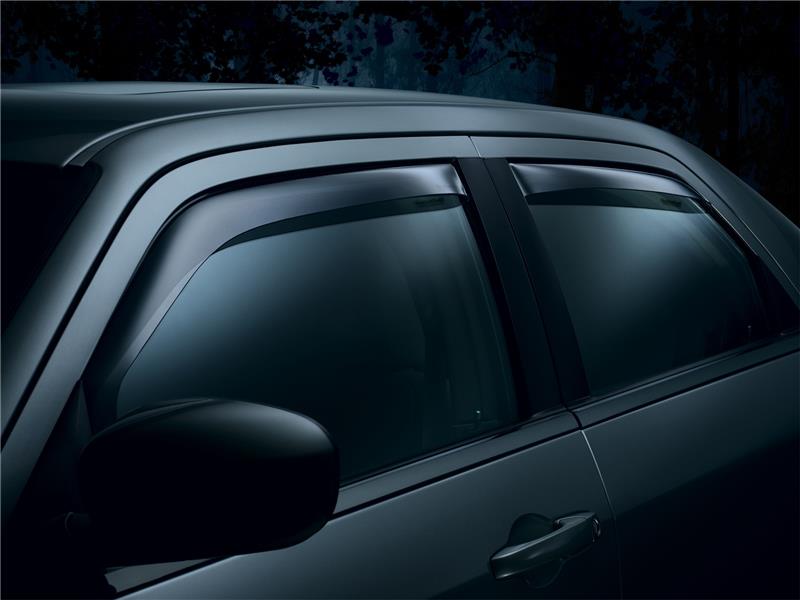 WeatherTech 13+ Ford Escape Front and Rear Side Window Deflectors - Dark Smoke