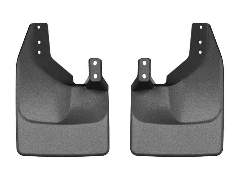 WeatherTech 2021+ Ford Bronco No Drill Rear MudFlaps - Black