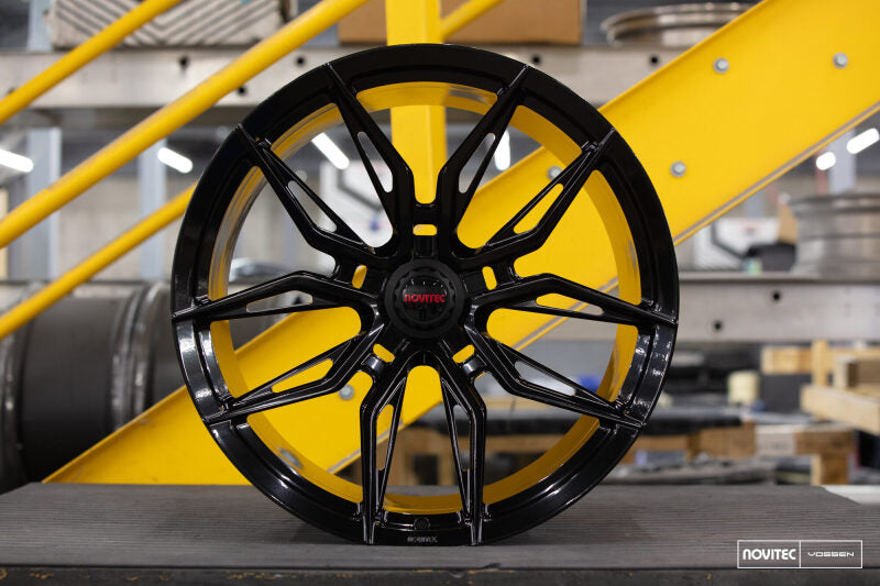 Vossen x Novitec NF11 22x12in - 5x114.3 BP - ET52 - Gloss Black Ferrari 12Cilindri F167 Rear Wheel