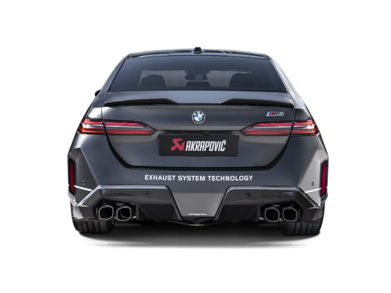 Akrapovic 2024+ BMW M5 (G90,G99) Evolution Catback Exhaust - Titanium (Requires Tips)