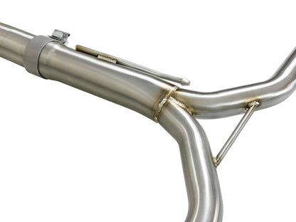 aFe Takeda Exhaust 304SS Dual Cat-Back w/ Black Tips 13-17 Honda Accord LX/EX/EX-L Sedan L4 2.4L