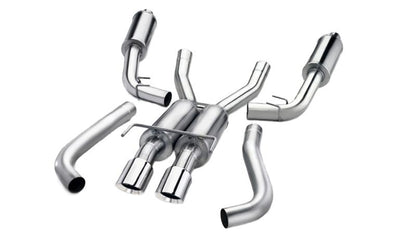 Corsa 1992-1995 Chevrolet Corvette C4 5.7L V8 LT1 Sport Cat-Back Exhaust w/ Twin 3.5in Polished Tips