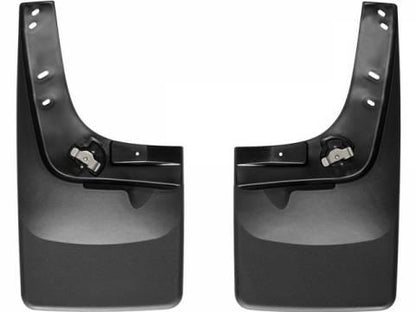 WeatherTech 05-13 Toyota Tacoma No Drill Mudflaps - Black