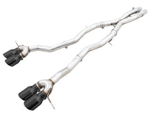 AWE Tuning Track Edition Cat-Back Exhaust for BMW G8X M3/M4 - Diamond Black Tips