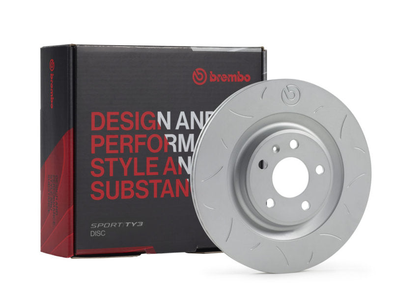 Brembo 99-09 Subaru WRX STI/WRX STI (GDB) AWD Rear TY3 Sport Disc Rotor - 316X20