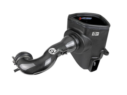 aFe 19-20 GM Trucks 5.3L/6.2L Track Series Carbon Fiber Cold Air Intake System With Pro 5R Filters