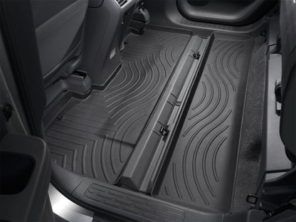 WeatherTech 06+ Honda Ridgeline Rear FloorLiner - Black