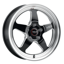 Weld 17x10 Ventura Drag 5x114.3 ET49 BS 7.42 Gloss BLK MIL DIA 78.1