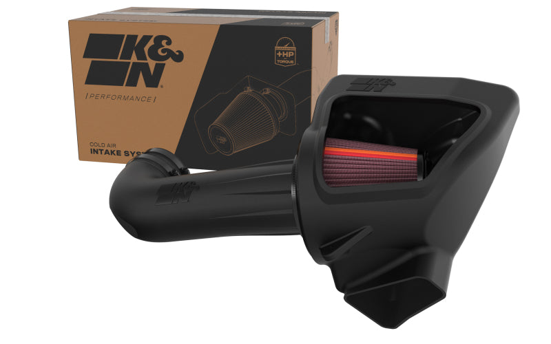K&N 16-24 Chevy Camaro SS V8-6.2L F Performance Air Intake System