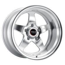 Weld S105 20x8 Ventura 5x127 ET00 BS4.50 Gloss Silver MACH DIA 78.1