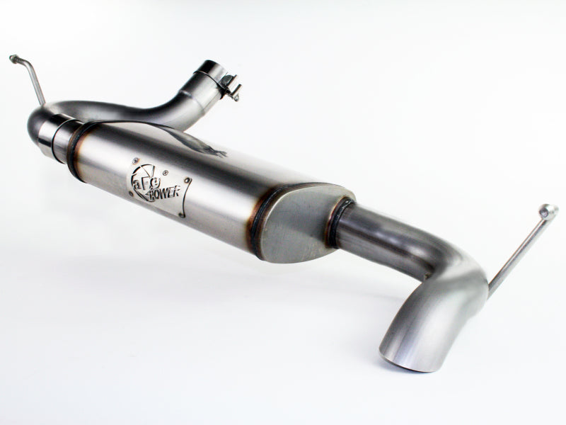 aFe MACH Force XP 07-17 Jeep Wrangler V6-3.6/3.8L 409 SS 2.5in Axle-Back Exhaust