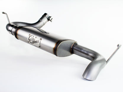 aFe MACH Force XP 07-17 Jeep Wrangler V6-3.6/3.8L 409 SS 2.5in Axle-Back Exhaust