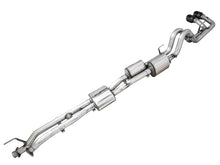 AWE Tuning 16-22 Toyota Tacoma 0FG Cat-Back Exhaust w/ BashGuard - Dual Diamond Black Tips