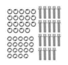 Race Star Pro Forged Bead Lock Bolt Kit 5/16-18 x 1.12in. 12pt Bolt w/Washers (Set of 19) - Chrome
