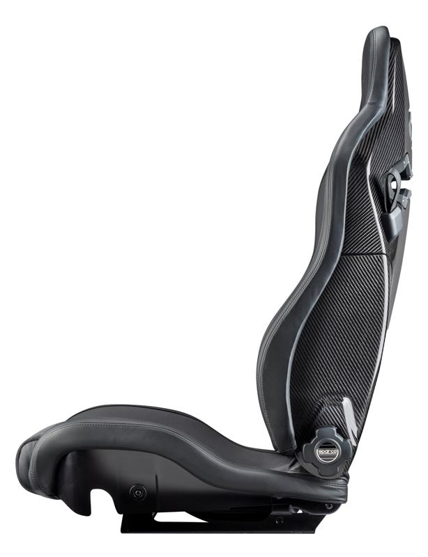 Sparco Seat SPX Leather/Alcantara Black - Right