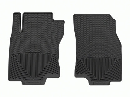 WeatherTech 2014+ Nissan Rogue (Also Fits Hybrid) Front Rubber Mats - Black
