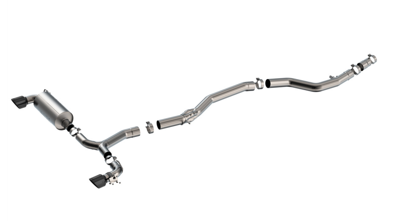 Borla 20-25 Toyota GR Supra ATAK Cat-Back Exhaust System w/ Black Chrome Tips
