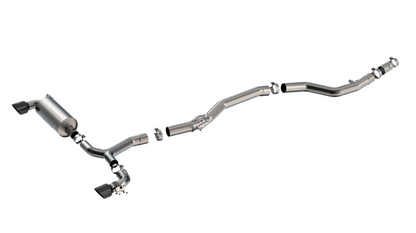 Borla 20-25 Toyota GR Supra ATAK Cat-Back Exhaust System w/ Black Chrome Tips