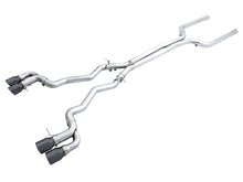 AWE Tuning 18-19 BMW M5 (F90) 4.4T AWD Cat-Back Exhaust - Track Edition (Diamond Black Tips)