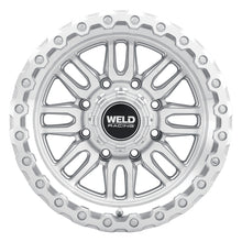 Weld Off-Road Swift 17x9in - 5x114.3 / 5x127 BP - ET-12 78.1mm CB Gloss Silver Machined Wheel & Ring